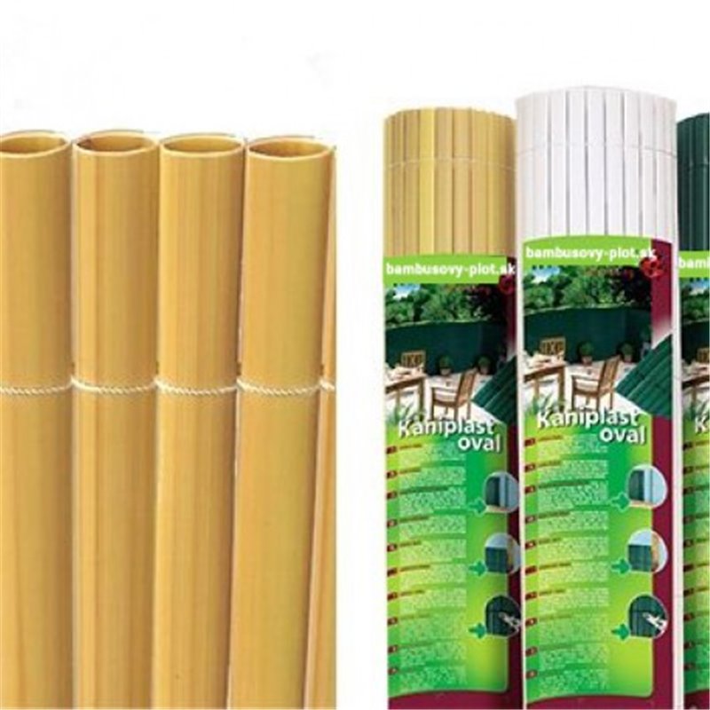 Trebor Pletivo KANIPLAST ovál 2x5m prírodný 173204