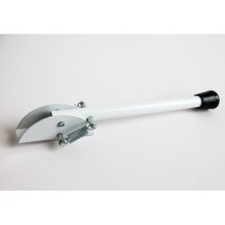 Trebor Podpera garážových dverí biela 25mmx20cm Z20093