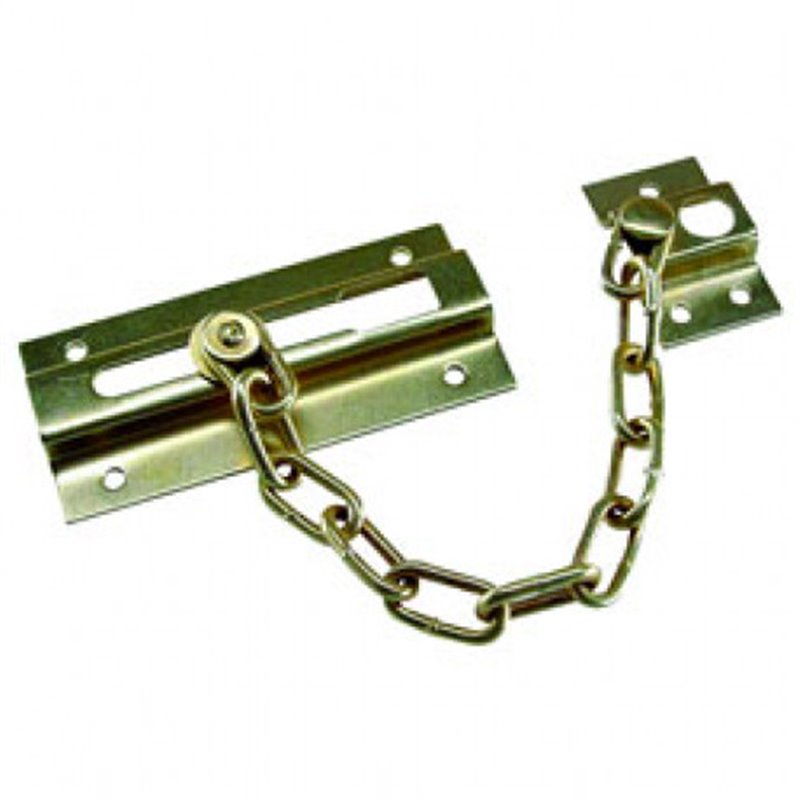 Trebor Poistná retiazka na dvere mosadzná ZAP02