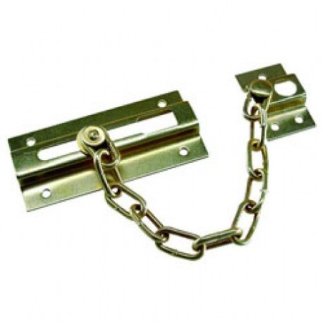 Trebor Poistná retiazka na dvere mosadzná ZAP02