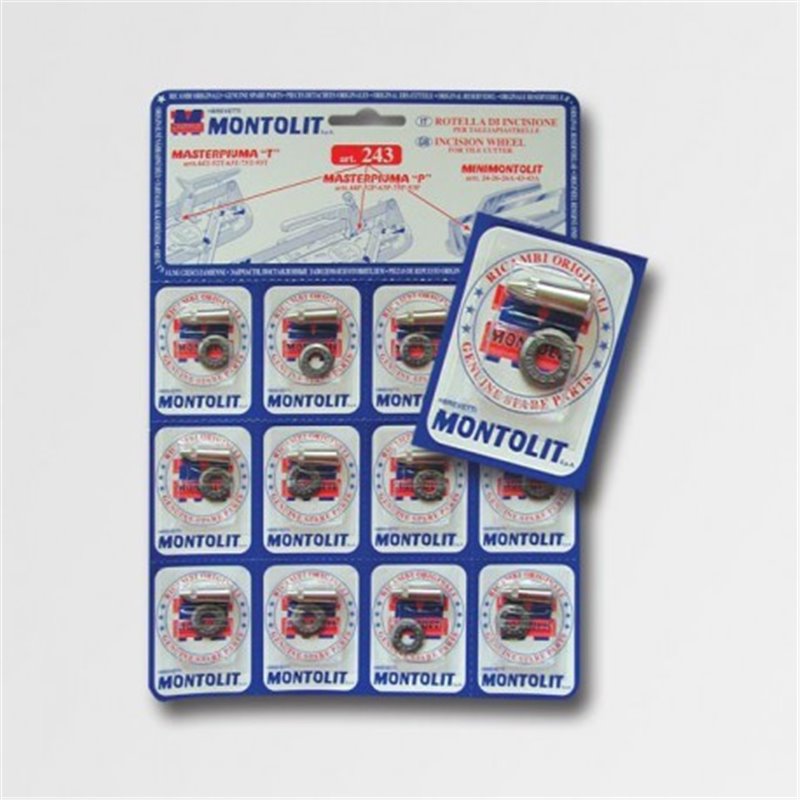 Trebor Rezacie kolieska 13,5x6x2mm MO243