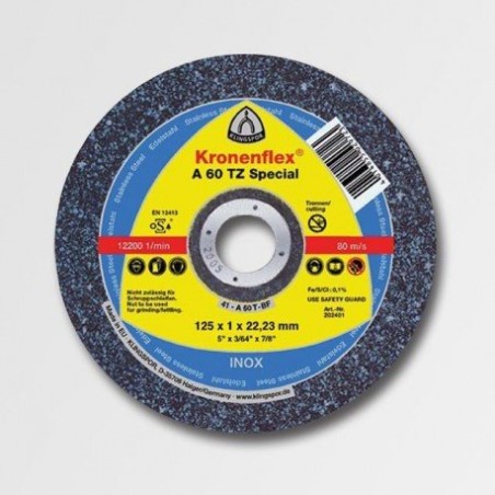 Trebor Rezný kotúč A60TZ 125x1 KLINGSPOR KL202401