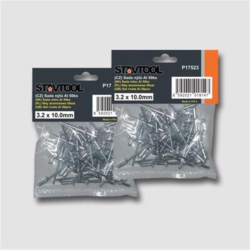 Trebor Sada nitov 50ks 3,2x10mm P17523