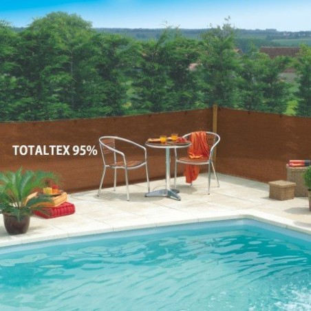 Trebor Sieť tieniaca TOTALTEX 1x5m hnedá 2012322