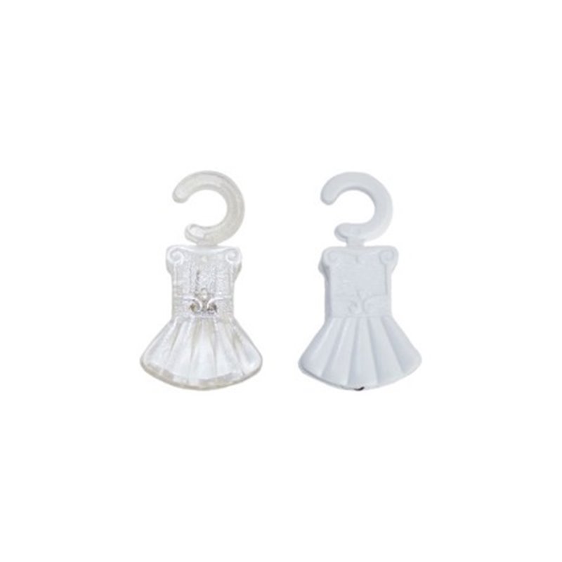 Trebor Štipec 01 plastový biely 100ks 11001802Feh