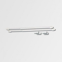 Trebor Vitrážna tyč biela 40cm 040Bie