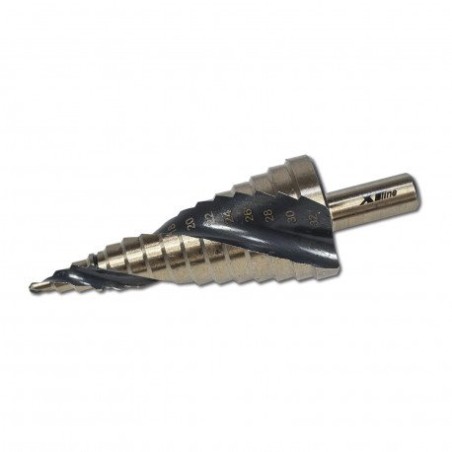 XTline Vrták stupňovitý špirálová drážka 6-38mm XT36038