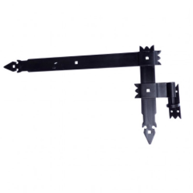 Trebor Záves rohový čierny 300mm Z20019