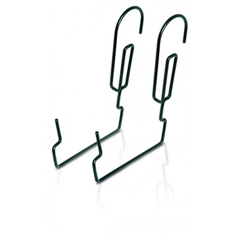 Trebor Závesné háky kovové čierne AGROHANG (2ks) 23x21cm IWAG