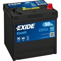 Exide autobatéria Excell 12V 50Ah 360A EB504