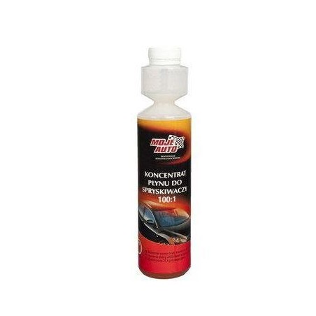 Letný koncentrát do ostrekovačov MOJE AUTO 1:100 250ml / JABLKO /