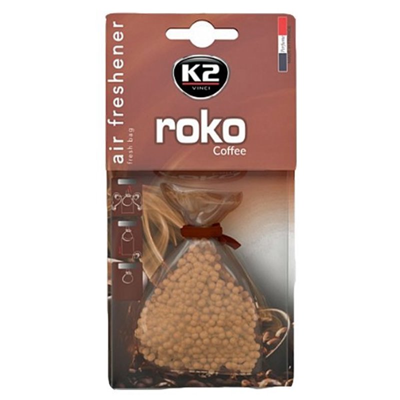 Vôňa do auta K2 ROKO 20g - Káva