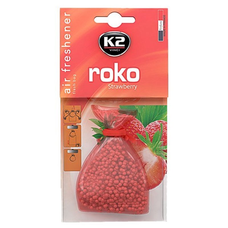Vôňa do auta K2 ROKO 20g - Strawberry