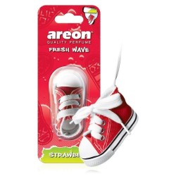 Osviežovač vzduchu,voňavá teniska AREON FRESH WAVE STRAWBERRY / JAHODA