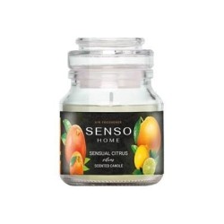 Voňavá sviečka v skle Dr.Marcus Senso 130g - ZMYSELNÝ CITRUS