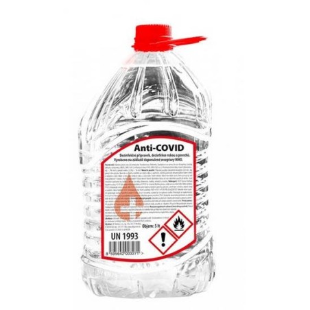 Dezinfekčný prípravok ANTICOVID 3 Litre