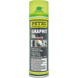 Grafitový olej sprej 500ml PETEC