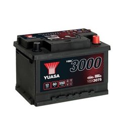 YUASA 60Ah Autobatéria 12V , 550A , YBX3075