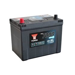 YUASA EFB 72 Ah autobatéria 12 V, 720 A, ĽAVÁ!!!, YBX7031