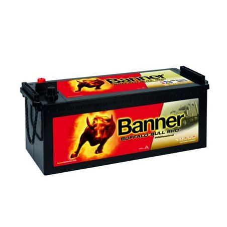 BANNER BUFFALO BULL SHD PRO 180Ah Autobatéria 12V, 1000A, SHDPRO8008