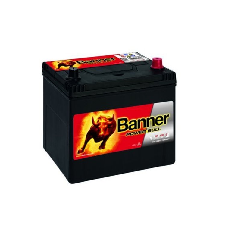 BANNER POWER BULL 60Ah Autobatéria 12V, 510A, pravá +R, P6068