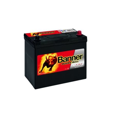 BANNER POWER BULL 45Ah Autobatéria 12V, 390A, pravá +R, P4523