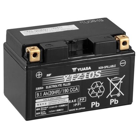 YUASA motobatéria12 V, 9,1 Ah, YTZ10S