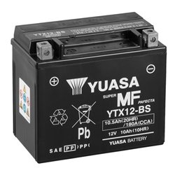 YUASA motobatéria 12 V,10,5 Ah, 180A, YTX12-BS