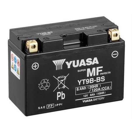 YUASA motobatéria12 V, 8,4 Ah, YT9B-BS