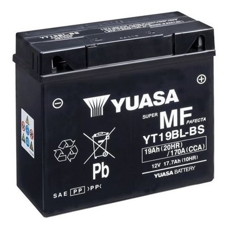 YUASA motobatéria12 V, 19 Ah, YT19BL-BS