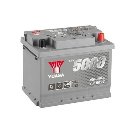 YUASA 65Ah Autobatéria12V , 640A , YBX5027