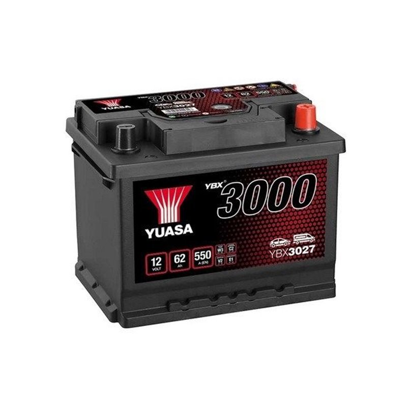 YUASA 62Ah Autobatéria12V ,550A , YBX3027