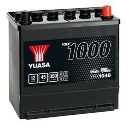 YUASA autobatéria 12V, 45 Ah, 350 A, YBX1048