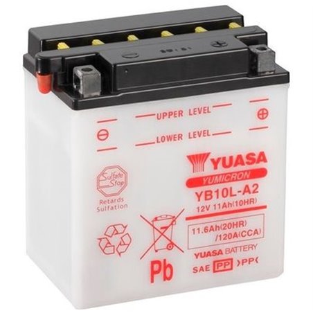 YUASA motobatéria 12 V,11,6 Ah, 120A, YB10L-A2