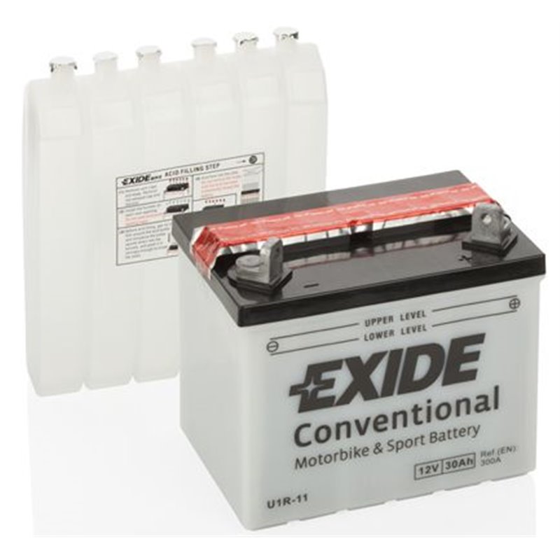 EXIDE motobatéria 12V, 30 Ah, 300 A, U1R-11