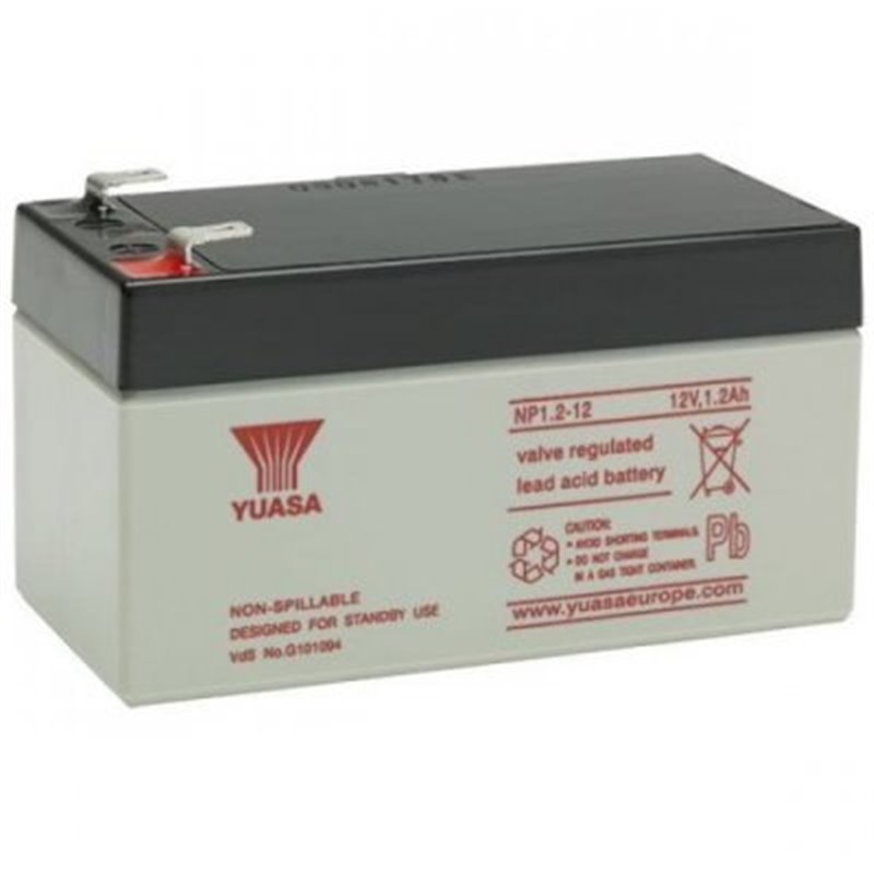 YUASA motobatéria12 V, 1,2 Ah, NP1.2-12