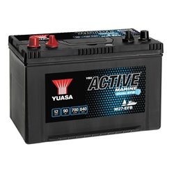 YUASA EFB 90Ah Autobatéria12V , 700A , M27-EFB