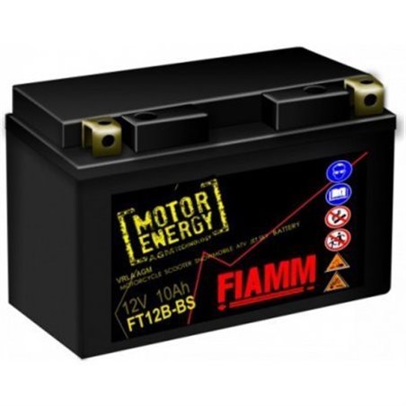 FIAMM motobatéria StormAGM 12V, 10Ah, 150A, FT12B-BS