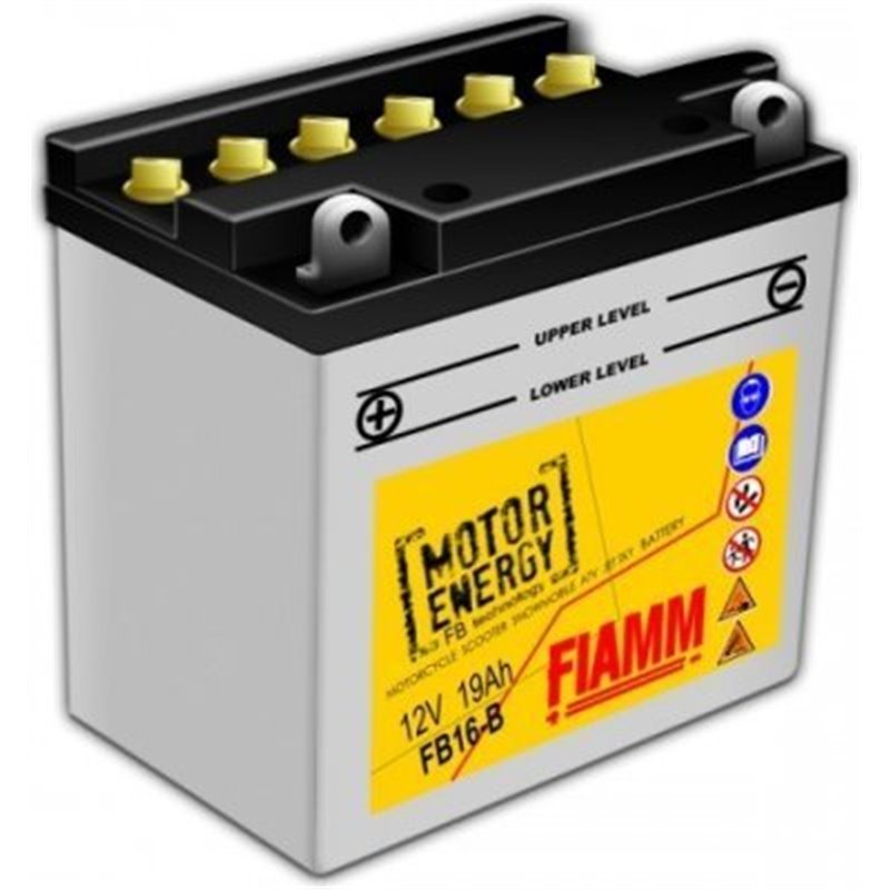 FIAMM motobatéria WINDAGM 12V, 19Ah, 200A, FB16-B