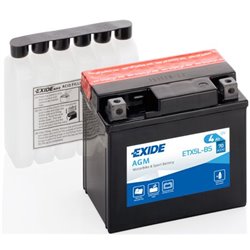 EXIDE motobatéria AGM12V , 4AH , 70A , ETX5L-BS