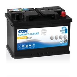 EXIDE EQUIPMENT GEL 56AhAutobatéria 12V, 460A , ES650