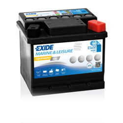 EXIDE EQUIPMENT GEL 40AhAutobateria 12V, 280 A , ES450