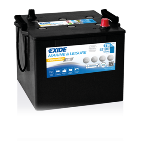 EXIDE Equipment Autobateria12V , 110Ah , 760A , ES1200