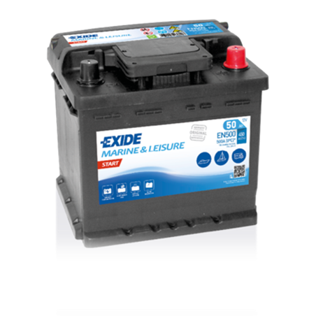 EXIDE START 50Ah Autobatéria12V , 450A , EN500