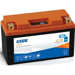 EXIDE motobatéria 12V, 3,5 Ah, 210 A, ELT9B