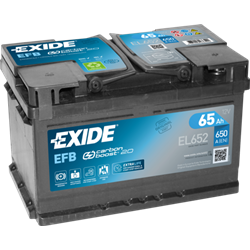 EXIDE EFB 65Ah AutobatériaStart-Stop 12V , 650A , EL652