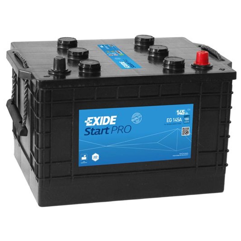 EXIDE StartPRO 145AhAutobatéria 12V , 1000A , EG145A