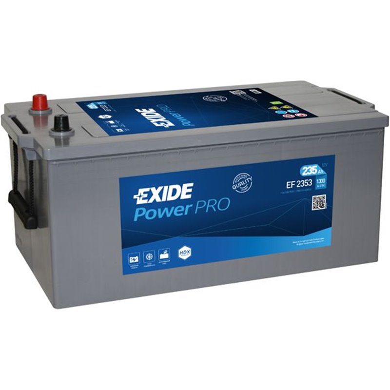 EXIDE Autobatéria PowerPRO 235Ah, 12V, EF2353