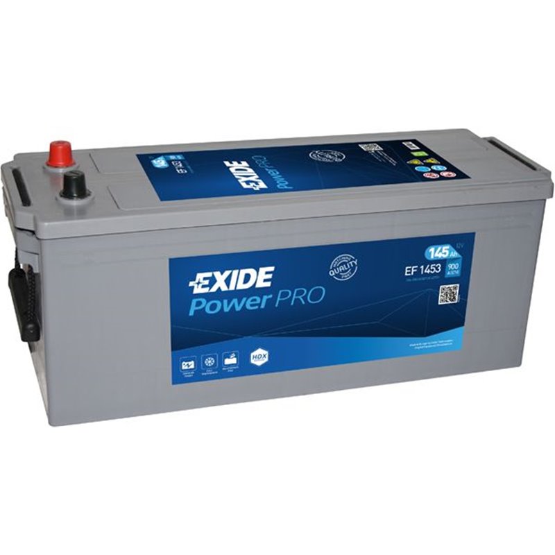 EXIDE Autobatéria PowerPRO 145Ah, 900A, 12V, EF1453