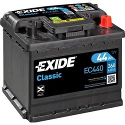 EXIDE Classic 44AhAutobatéria 12V , 360A , EC440